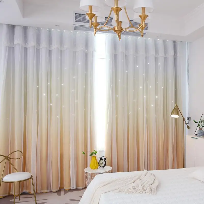 Кухонные шторы для спальни Quarto Rideau De Luxo Para Sala, роскошные шторы для гостиной