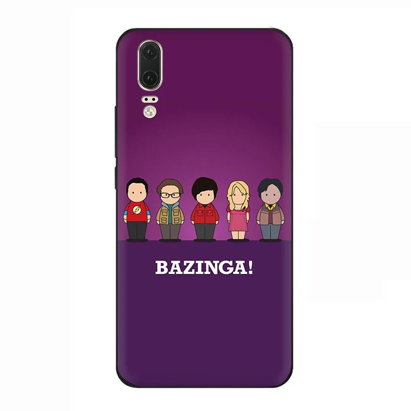 EWAU Bazinga The Big Bang Theory ТВ-шоу силиконовый телефон чехол для Huawei P8 P9 P10 P20 P30 Lite Mini Pro P Smart Z Plus - Цвет: B11