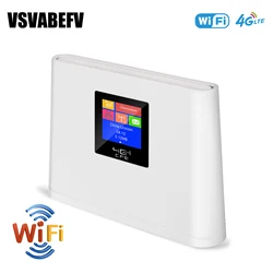 VSVABEFV – routeur WIFI 3G/4G LTE d'intérieur sans fil, 150Mbps, débloqué, avec port WAN/LAN, emplacement pour carte SIM, hotspot 
