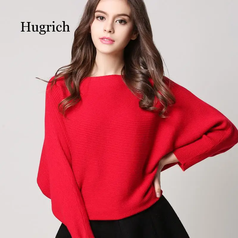 

Thick Knitted Tops Jumper Autumn Winter Casual Pullovers Sweaters Women Long Sleeve Big Loose Sweater Girls
