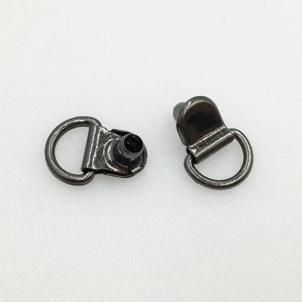20pcs Boot Lace Hooks For Camp Hike Climbing Repair Leather Shoes