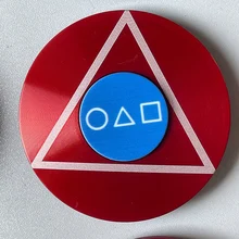 

New Cartoon Fidget Spinner Metal Cartoon Pattern Hand Spinner Stress Relief Fidget Toys For Children Adults GiftAccessories