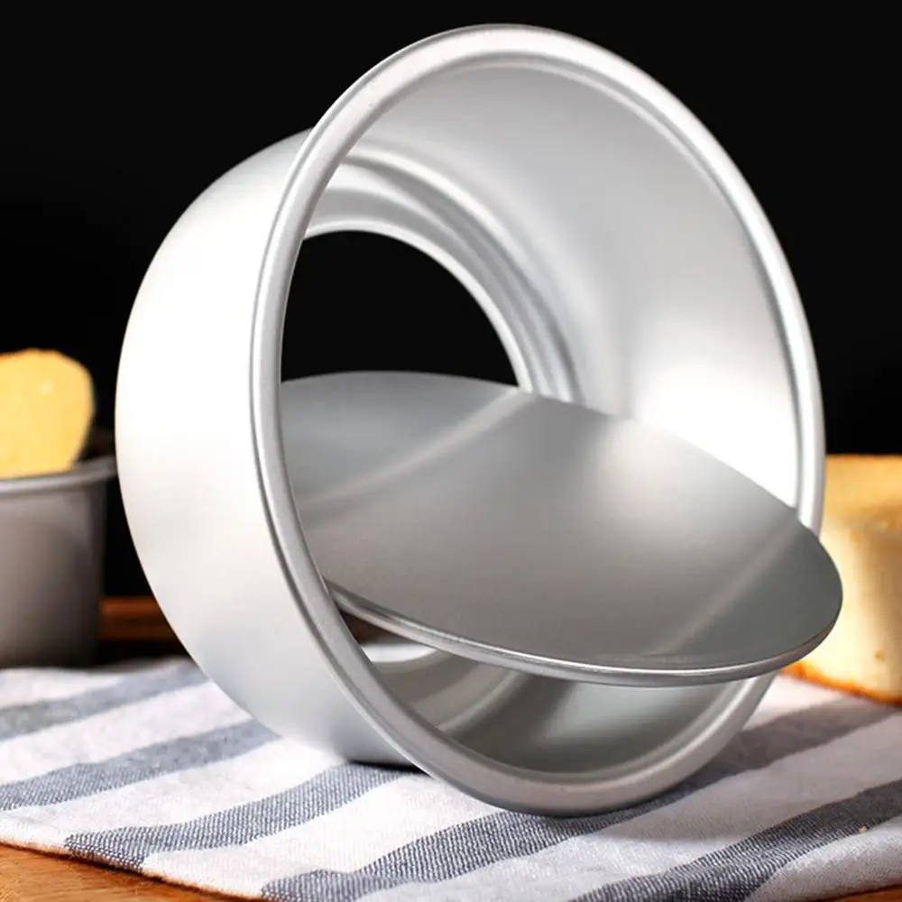 4 размера быстрая Съемная форма для пудинга выпечки тортов круглый кухонный