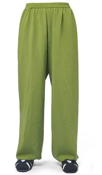 Wudang Linen martial arts tai chi pants taiji kung fu wushu bloomers trousers Unisex