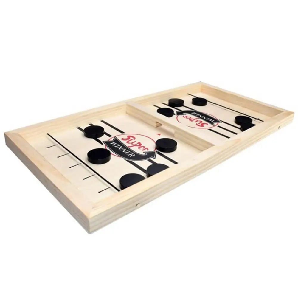 Family Sling Puck Board Game Desktop Battle 2 In 1 Ice Hockey Game Funny Winner Board Games For Adults Kids