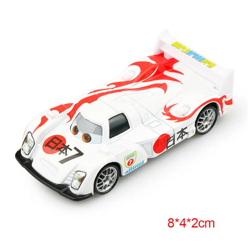 Дисней Pixar тачки 3 Diecasts игрушечный транспорт мисс фриттер Молния Маккуин Джексон