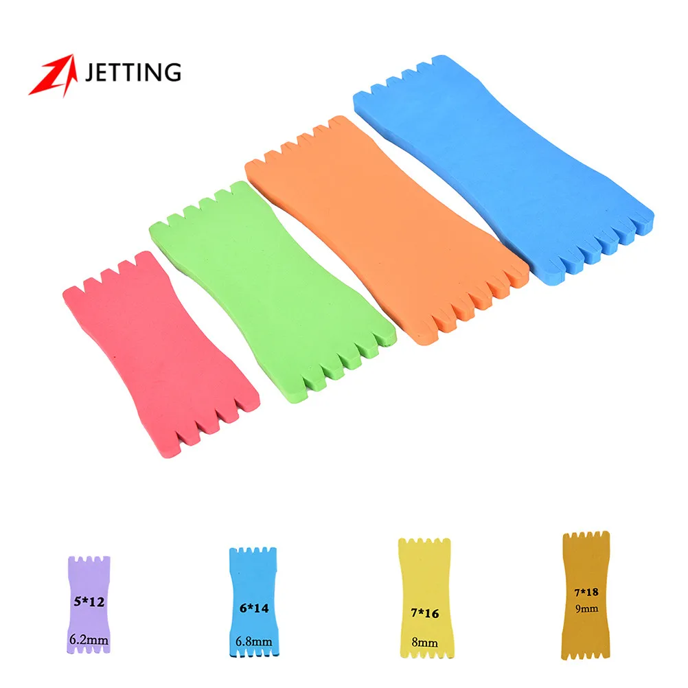 

4 Sizes EVA Foam Fishing Wire Board Winding Line Board Pesca JETTING Fishing Tackle Accessories Fishing Tools 10Pcs