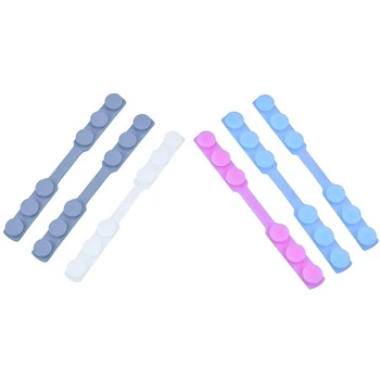 

ASDS-Mask Strap Ear Hooks Protection - Adjustable Buckle Rope Adjuster 6Pcs