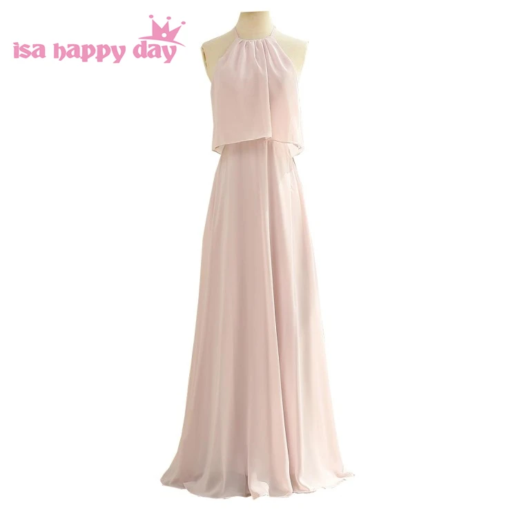 

light pink Lady plus size bridesmaids dress gown womens bridesmaid dresses long 2020 elegant gowns for special occasions W4304