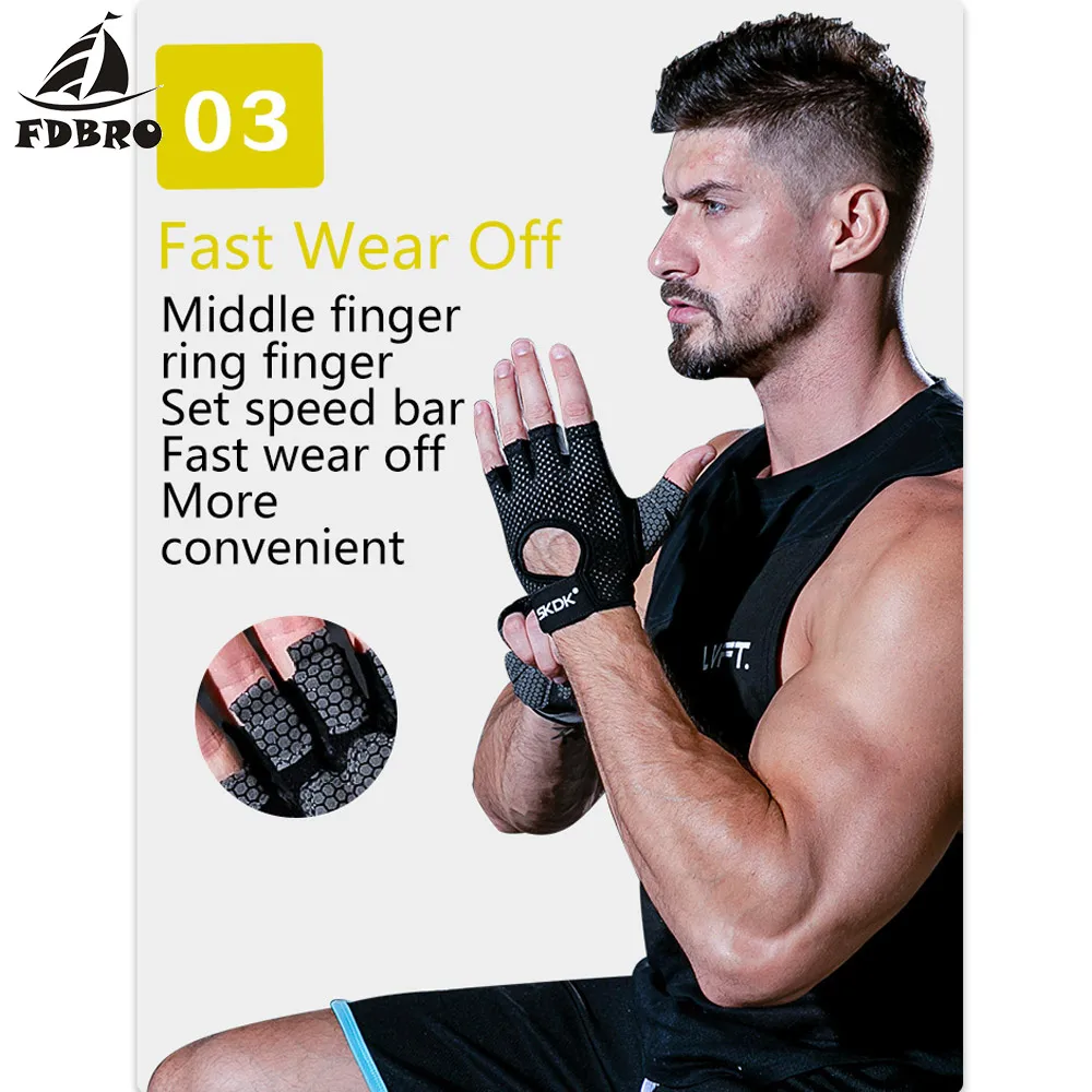 Перчатки для тренировки дышащий силикон пальмовые полые перчатки для спортзала Тяжелая атлетика тренировки гантели перекрестный Бодибилдинг аксессуары