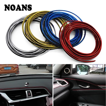 

5M DIY Car Decoration Plated Trim Strip For Chevrolet Cruze Captiva Ford Focus 2 3 Fiesta Mondeo mk4 Ranger Fusion Ka 2018 2019
