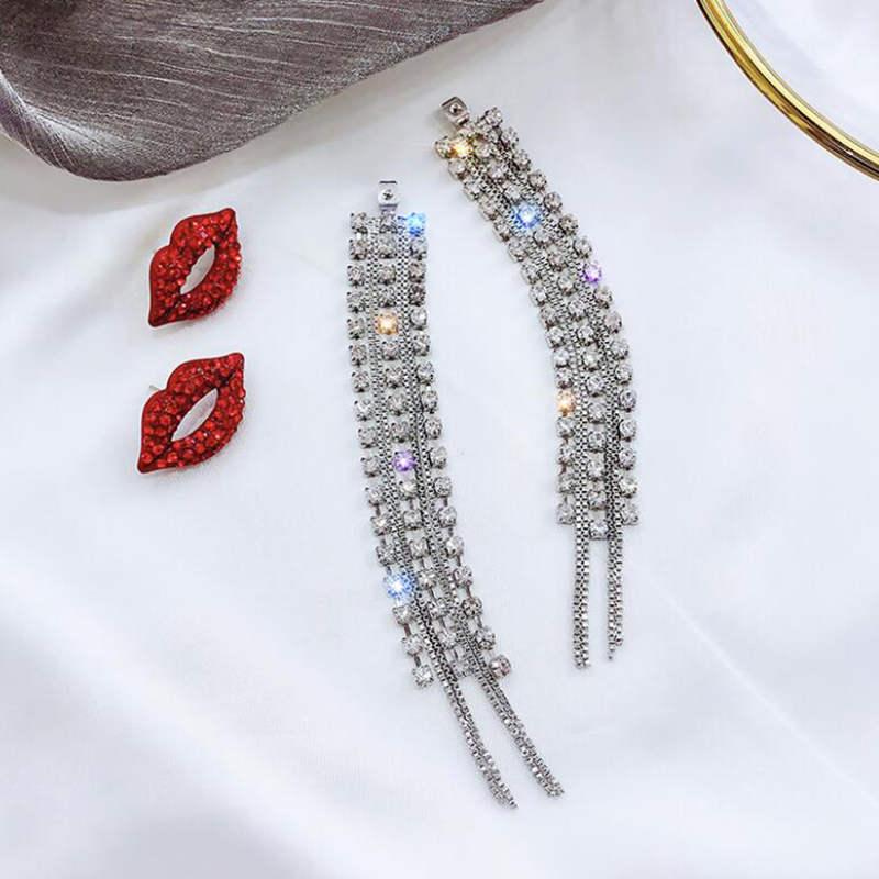 Red Lips Earrings