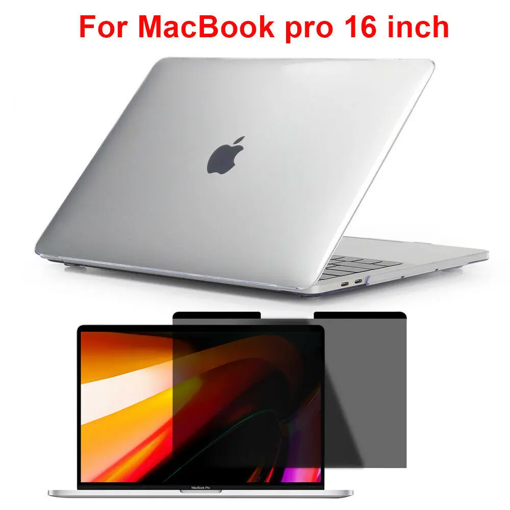 Для MacBook Pro 16 дюймов чехол для ноутбука противоударный чехол и защита экрана A2141