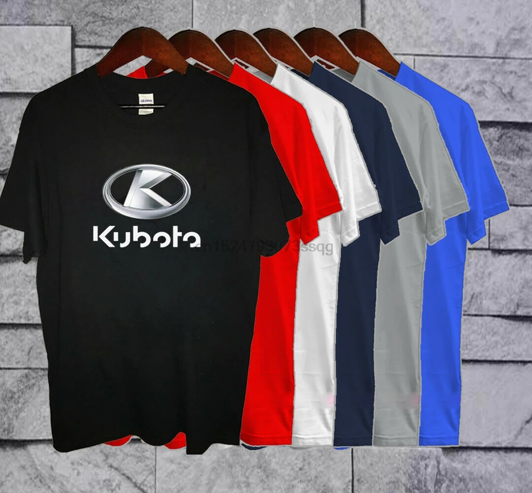 Kubota Tractor Tools Logo Mens T-Shirt Color variations |