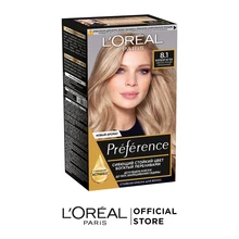 L'Oreal Paris Стойкая краска для волос "Preference", оттенок 8.1, Копенгаген