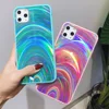 Funda holográfica de prisma láser para iPhone, carcasa 3D con purpurina de arcoíris para iPhone 12 Mini XR XS Max, 11 Pro SE 2022 7 8 6S ► Foto 2/6