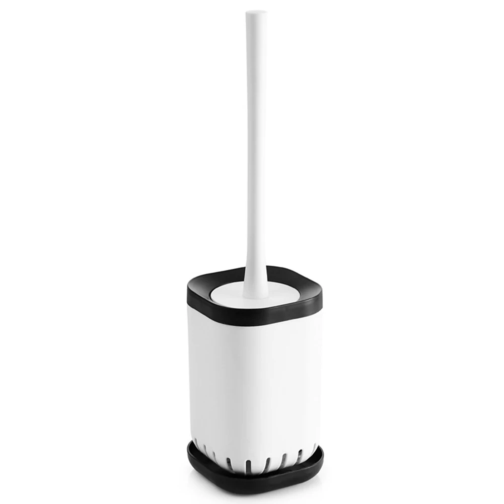 

Modern Bathroom Hangable Toilet Brush Pasteable Holder Set Bowl Base Freestand Bathroom Accessories LB88