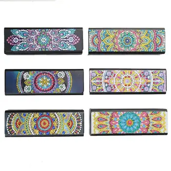 

5D DIY Special Shaped Diamond Painting Bookmark Leather Tassel Bookmark Diamond Embroidery Craft Book Marks for Books Gifts