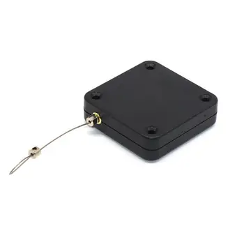 

Door Closer Universal Punch-free Automatic Retractable Box Doors Black Closer Door Reel Sliding Sensor Tool Organizer Anti- P8E8