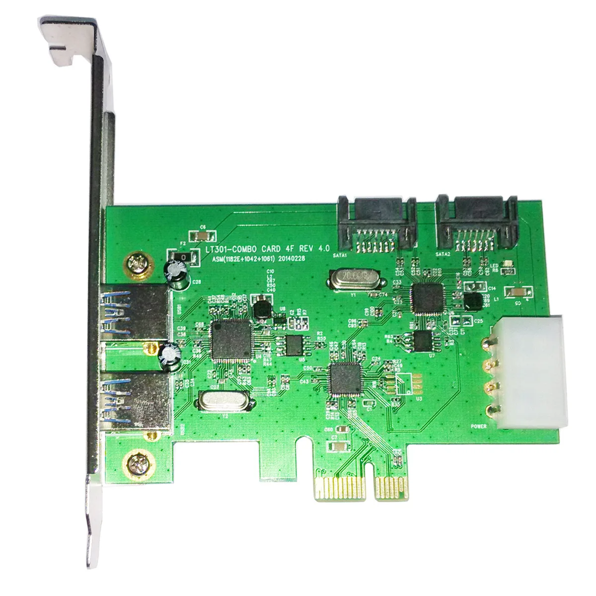 

Desktop PCI-EXPRESS USB3.0 + SATA3.0 Can Be Connected Hard Drive Do Start-disk Use