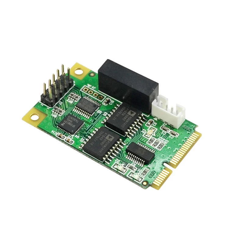 Mini PCI-E USB 2,0 к RS 232 RS422 RS485 Плата расширения последовательный DB9 RS232 RS422 RS485 мини адаптер PCI Express FT231 чипсет