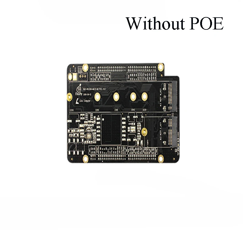 ShenzhenMakerStore ROC-RK3399-MEZZ-M2-POE Плата расширения - Цвет: excluding POE