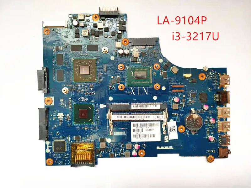 Для DELL Inspiron 15 3521 5521 VAW00 W/ i3-3217U CPU HD7670M GPU CN-0MFPVH MFPVH LA-9104P материнская плата для
