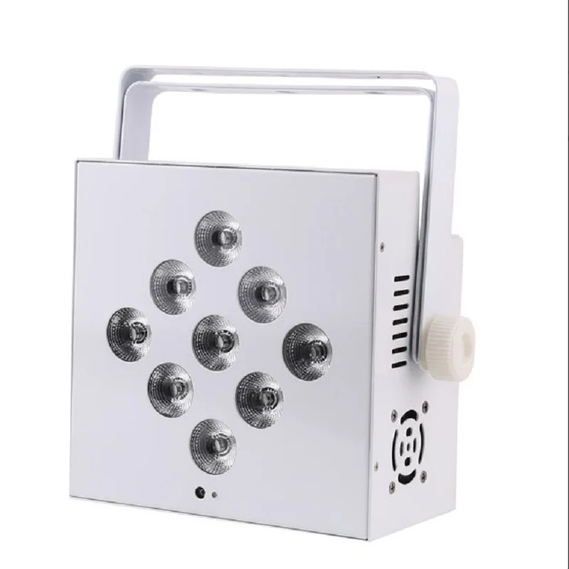 9X12W RGBWA 5IN1 LED WIRELESS BATTERY LIGHT WITH REMOTE CONTROL 2.4G Wireless frequency