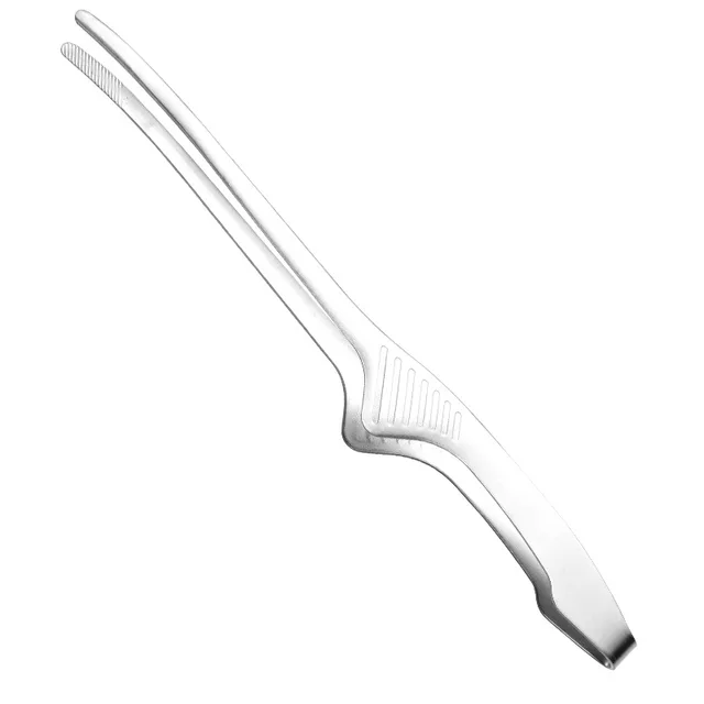 430 Rozsdamentes Acél Étel Fogók Koreai Grillezés Bbq Steak Klip Többcélú Élelmiszer-Klipek Konyhai Eszközök Grillezők - Image 5