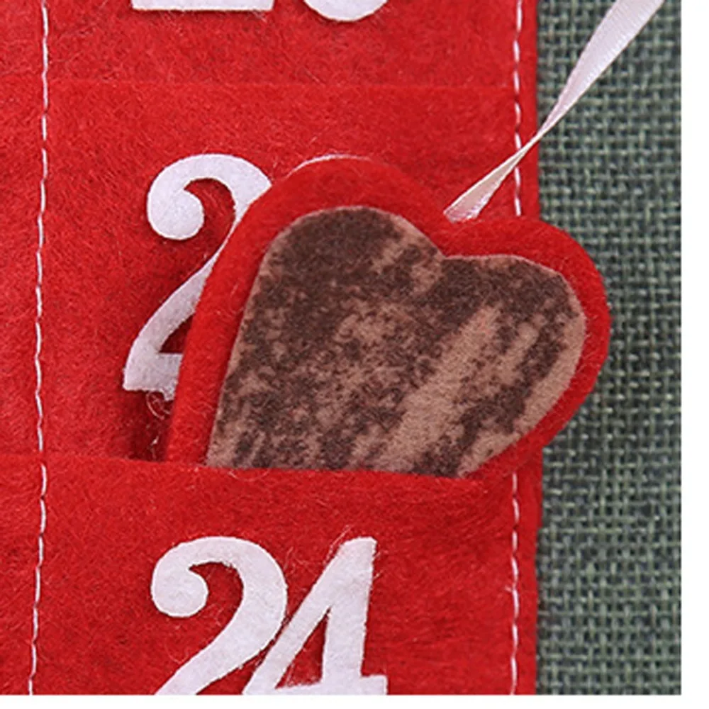 Christmas Old Hairy Man Advent Calendar Countdown Wall Calendar calendário advento (2)