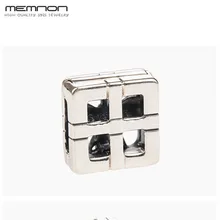 Рефлексивные Подарочные Подвески на зажимах, 925 пробы, серебряные бусины, подходят для браслетов из бисера, сделай сам для женщин, винтажные элегантные ювелирные изделия