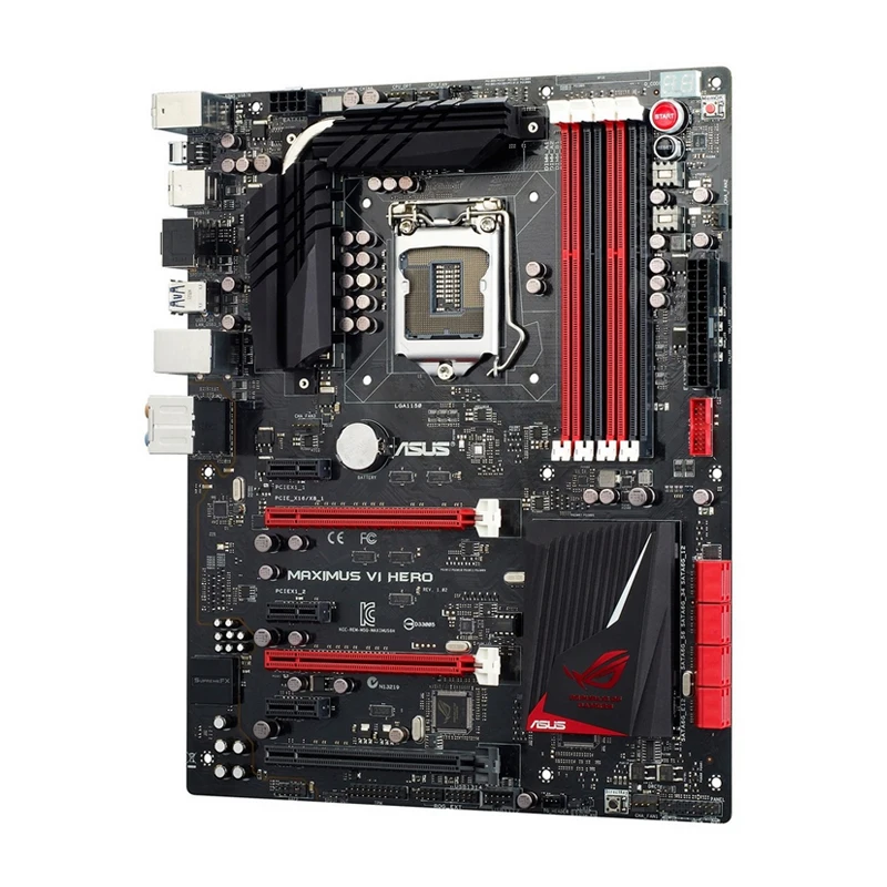 Материнская плата ASUS MAXIMUS VI HERO 1150 материнская DDR3 32 Гб ОЗУ Intel Core i7 7700k 6700