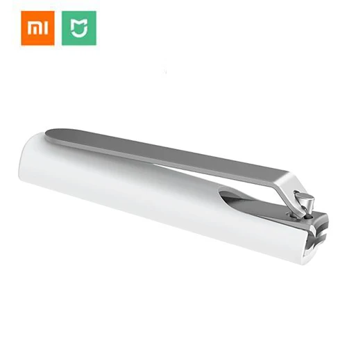 White Nail Clipper Xiaomi Mijia plash Proof машинка для стрижки ногтей Xio Mijia Defense Spatter Nail knife 420 нержавеющая сталь для красоты ногтей - Цвет: White Nail Clipper
