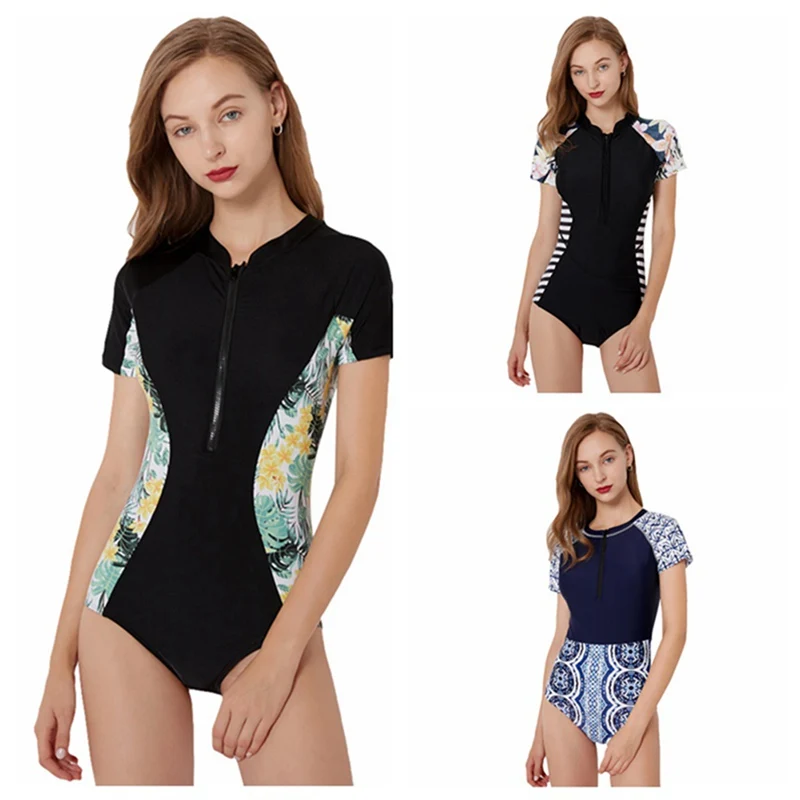 swimsuit half sleeve