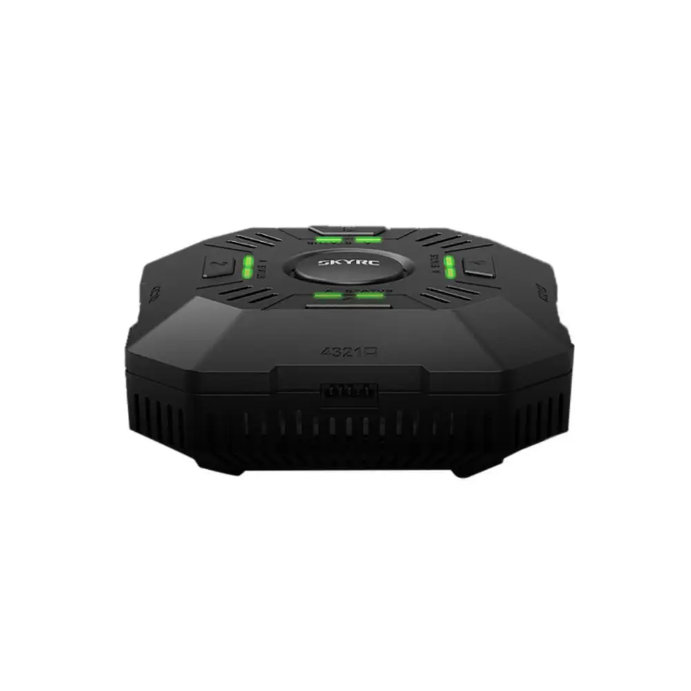 SKYRC E4Q 4×50W 4x5A DC 2-4S LED Smart Battery Balance Charger with XT60 Input