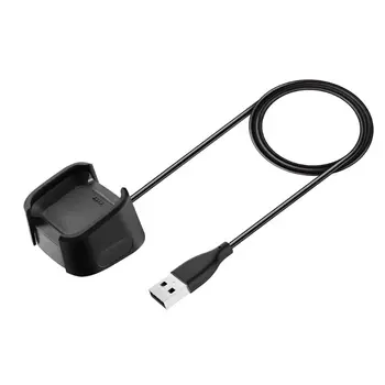 

100CM USB Charging Cable Dock Cradle Station Charger for Fitbit Versa 2 Watch