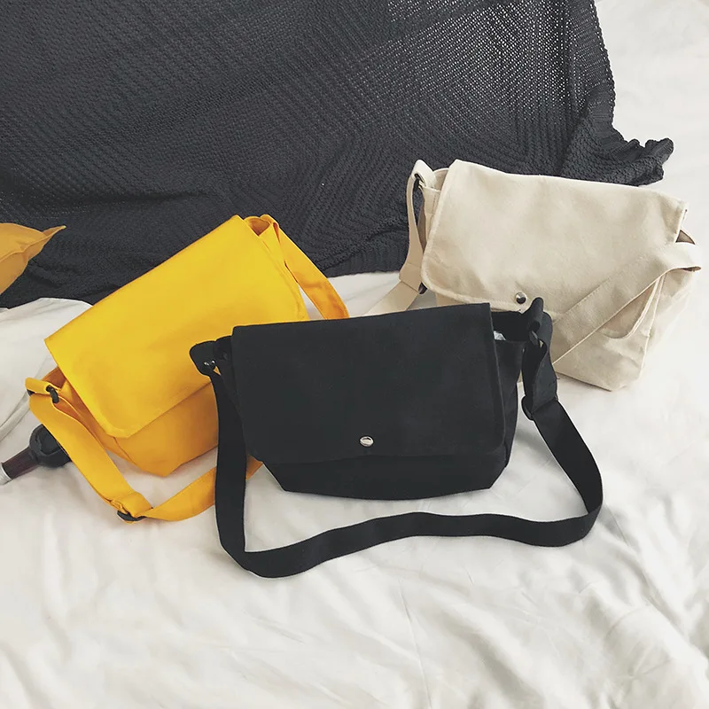 

B-Maison Fabre Handbags Simple High Quanlity Ladies Messenger Bags For Women 2019 Canvas Handtas Handbags Canvas Bag