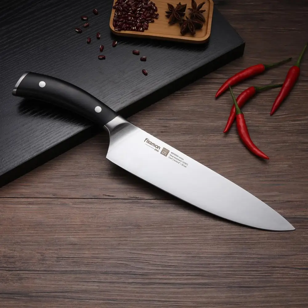 Серия FISSMAN KOYOSHI, высококачественные кухонные ножи из немецкой стали, нож Santoku