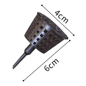 

Yard Bonsai Fertilizer Box Outdoor Tools 100pcs Basket PP Resin Plants 100pcs Bonsai Succulents Fertilizer Box