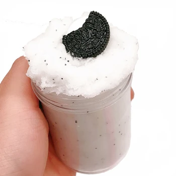 

New Cloud Slime Cookies Charms for Fluffy Putty Hand Mud Chocolate Filler Supplies Polymer Clay Slime Toy Stress Relief for Kids