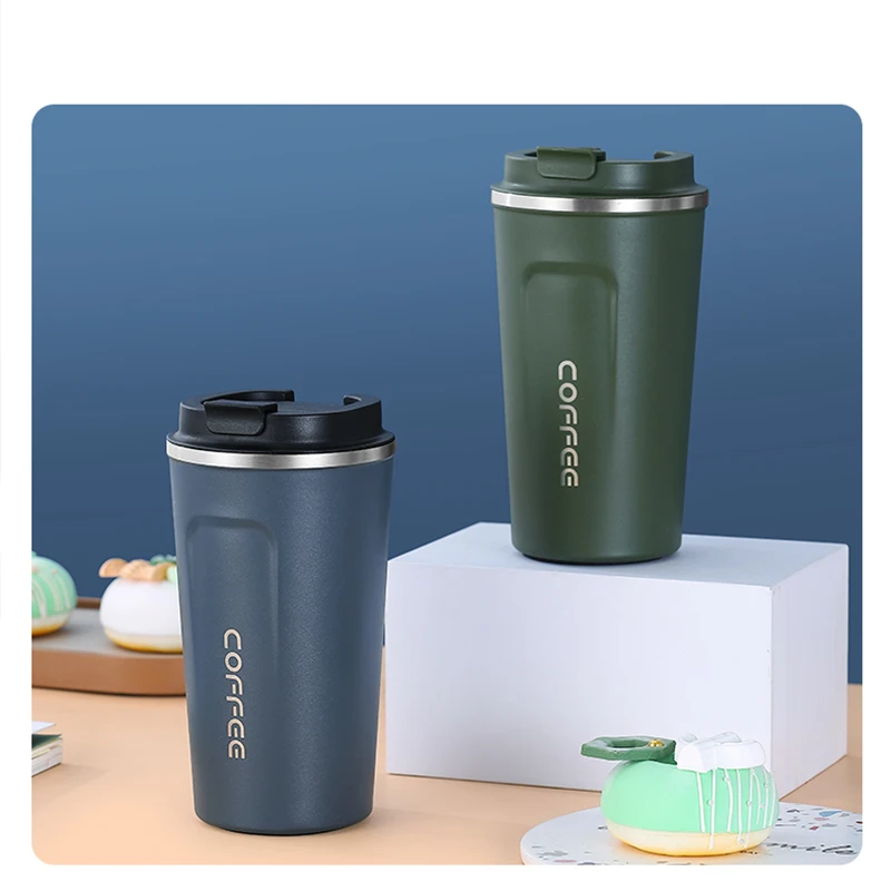 

380ml/510ml Double Stainless Steel Thermos Coffee Mug Portable Car Vacuum Flasks Bottle Travel Milk Cup Water Bottle Thermocup