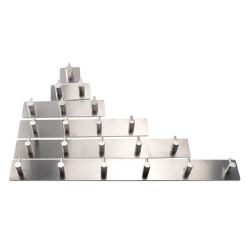 

Sticky Hook 304 Stainless Steel Kitchen Doll Wall Hook Traceless Metal Heavy Duty Wall Hooks 1PCS