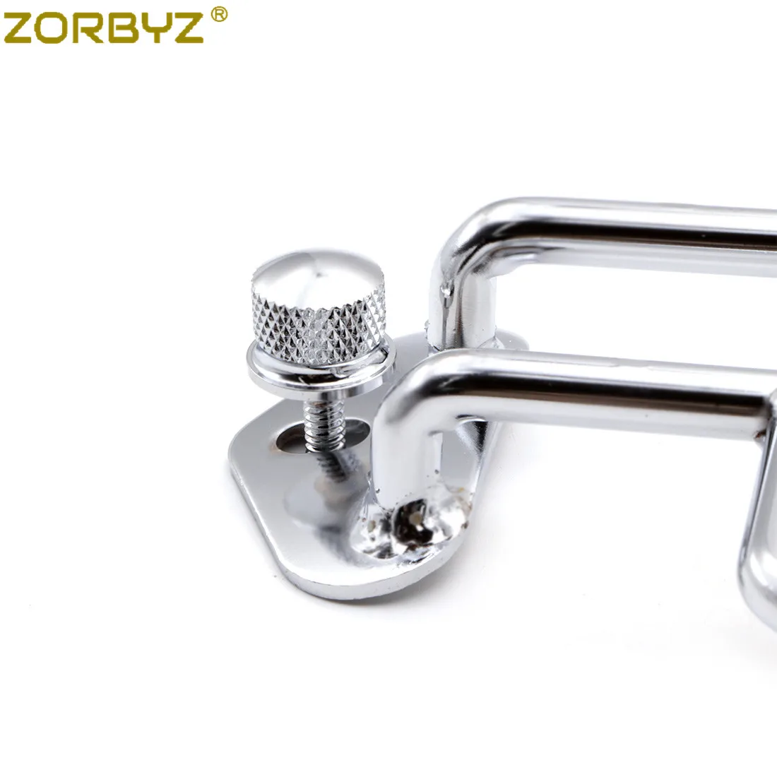 ZORBYZ Motorcycle Chrome Rear Solo Seat Luggage Rack Carrier With Seat Bolt For Harley Sportster XL 883 1200 1985-2003