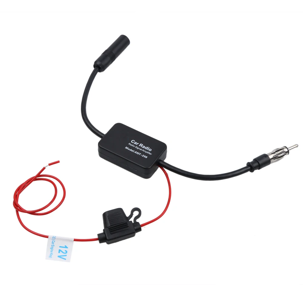 Kebidumei-antena de Radio para coche, amplificador de señal de Radio FM/AM, 80-108MHZ, 12V, para barco marino - Imagen 5