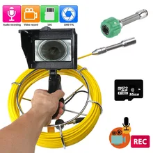 4.3 inch Monitor Sewer Pipe Inspection Video Camera, 16GB TF Card DVR IP68 Drain Sewer Pipeline Industrial Endoscope40M 30M 4.3 inch Monitor Sewer Pipe Inspection Video Camera, 16GB TF Card DVR IP68 Drain Sewer Pipeline Industrial Endoscope40M 30M