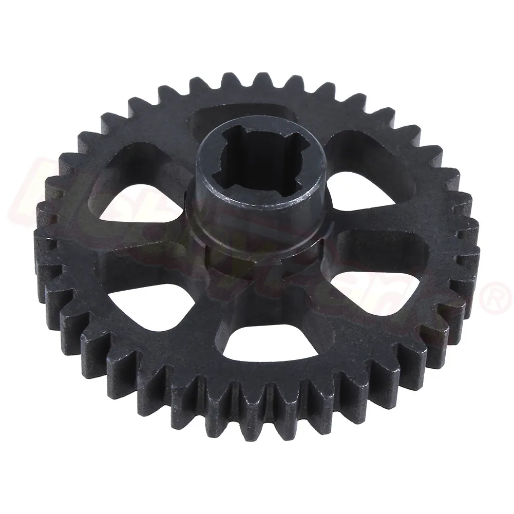 5 компл./лот сталь металл 38T Diff основная шестерня и 17T Мотор для WLtoys 1/18 RC автомобиль