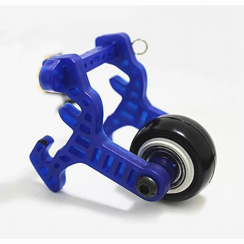 Front Stand Up Wheel High Speed Raise Head Tire For 1/10 Scale Hsp 94111 94188 RC Car Model Anti-Roller Tyre