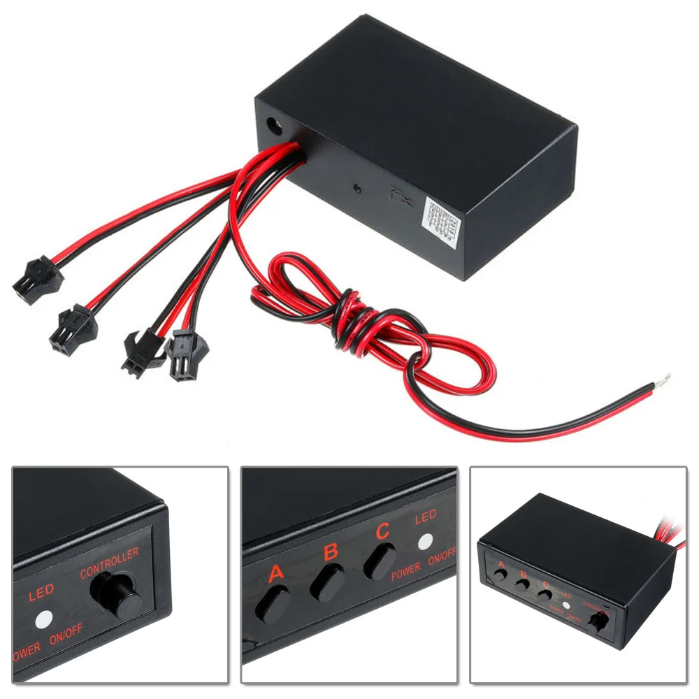 3 Flashing Modes Controller Box Decor 1pc Universal 8 Ways LED Flash Light Lamp | Автомобили и мотоциклы