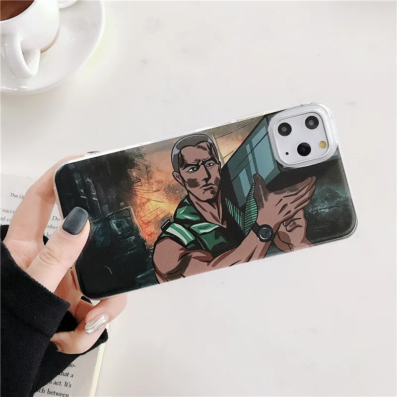 Забавный крутой пародия пушки Прозрачный чехол для телефона для iPhone 11 pro Max 11Pro 11ProMax Забавный Мягкий силиконовый чехол из ТПУ - Цвет: A