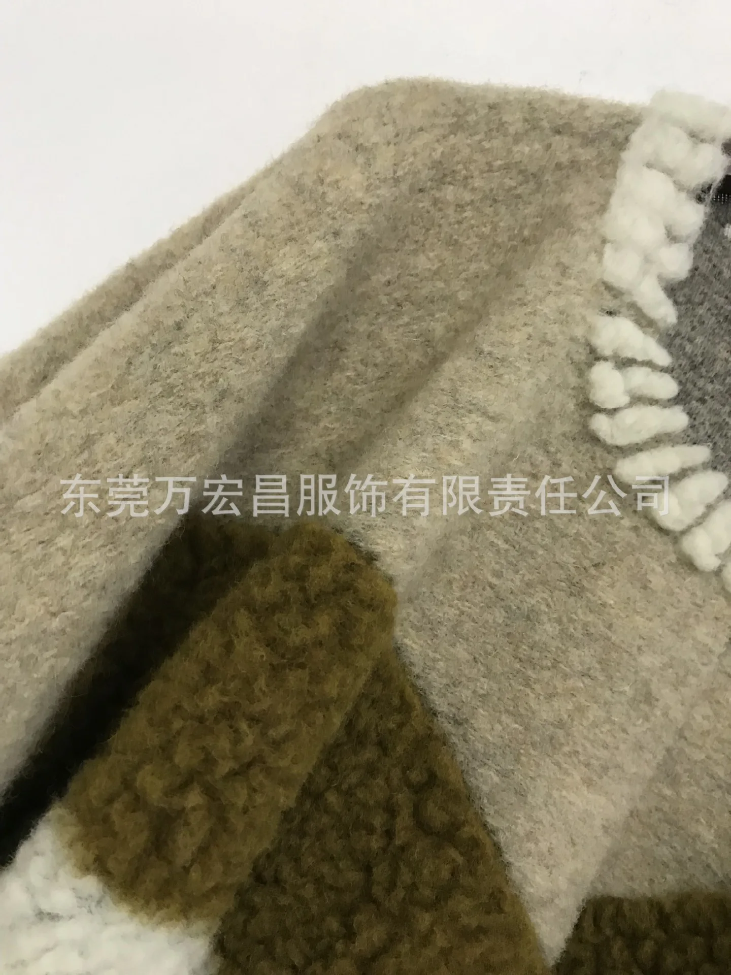 New autumn winter French style Vintage soft color matching Spliced wool Cape women Cape short coat womens plus size fashions